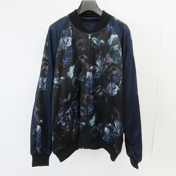 実際に弊社で買取させて頂いたLAD MUSICIAN/ラッドミュージシャン 20AW フラワースカル リバーシブルブルゾン 2220-354/44