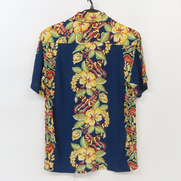 実際に弊社で買取させて頂いたTHE FLAT HEAD/フラットヘッド フラワーデザイン アロハシャツ/Sの画像 1枚目
