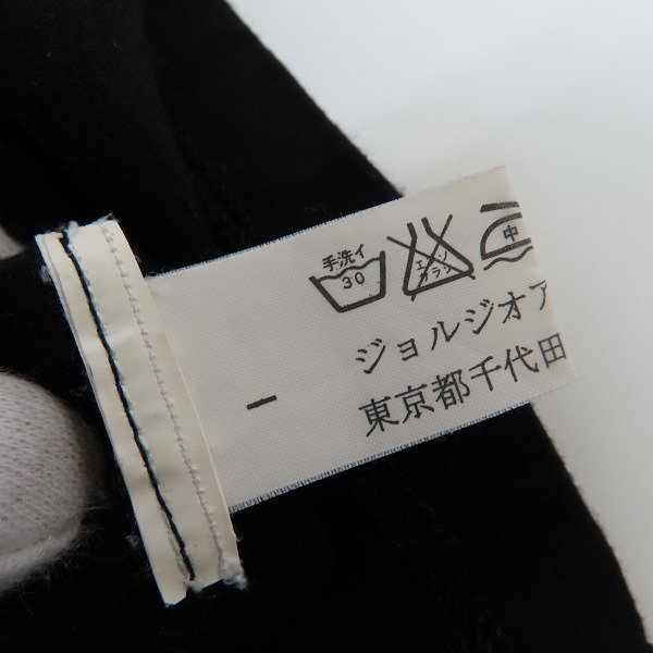 実際に弊社で買取させて頂いた【JPタグ】EMPORIO ARMANI/エンポリオ アルマーニ スパンコールロゴ Tシャツ/38の画像 4枚目