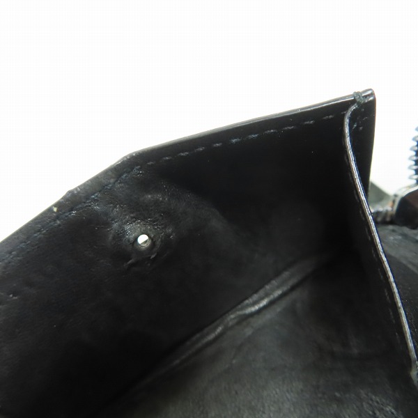 実際に弊社で買取させて頂いたJIMMY CHOO/ジミーチュウ ロゴ キャンバス ラウンドファスナー ウォレット の画像 6枚目