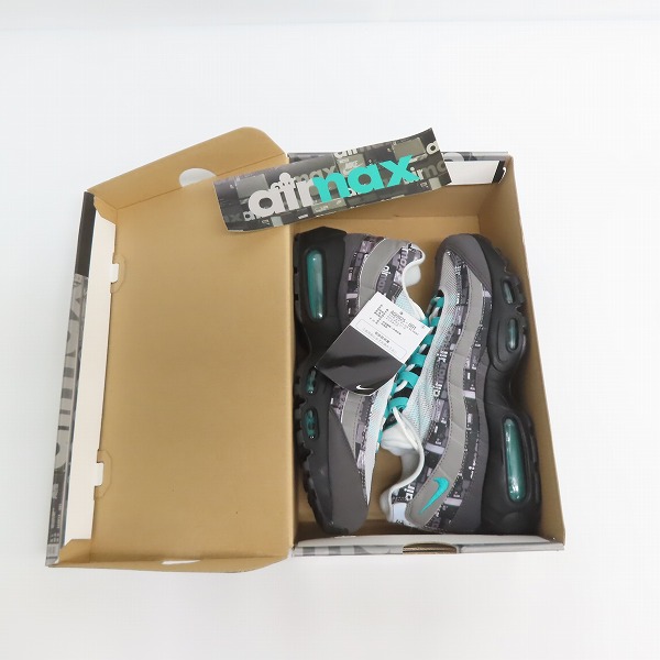 実際に弊社で買取させて頂いた【未使用】NIKE×atmos/ナイキ×アトモス AIR MAX 95/エアマックス95 WE LOVE NIKE AQ0925-001/26の画像 8枚目