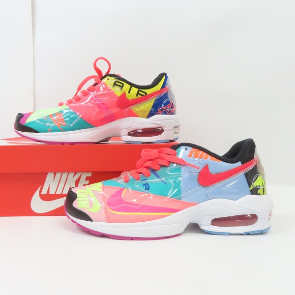 実際に弊社で買取させて頂いたNIKE×ATMOS/ナイキ×アトモス AIR MAX2 LIGHT QS/エアマックス2 ライトQS BV7406-001/26.5の画像 3枚目