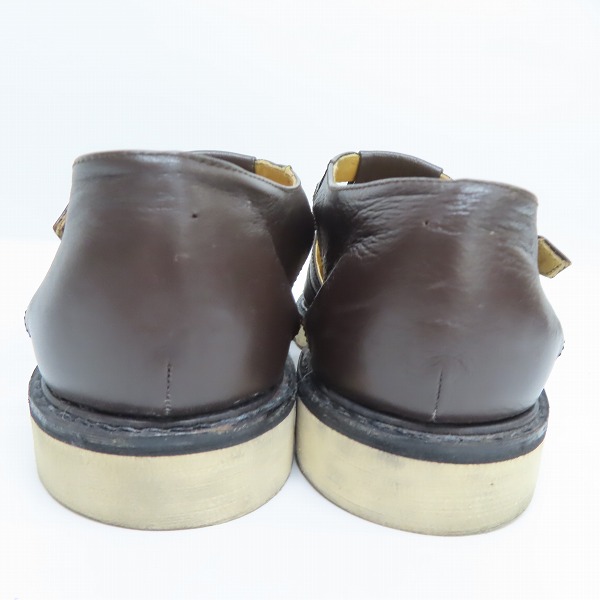 実際に弊社で買取させて頂いたTHE FLAT HEAD/フラットヘッド GURKHA SANDALS/グルカサンダル ホースハイド Mの画像 1枚目