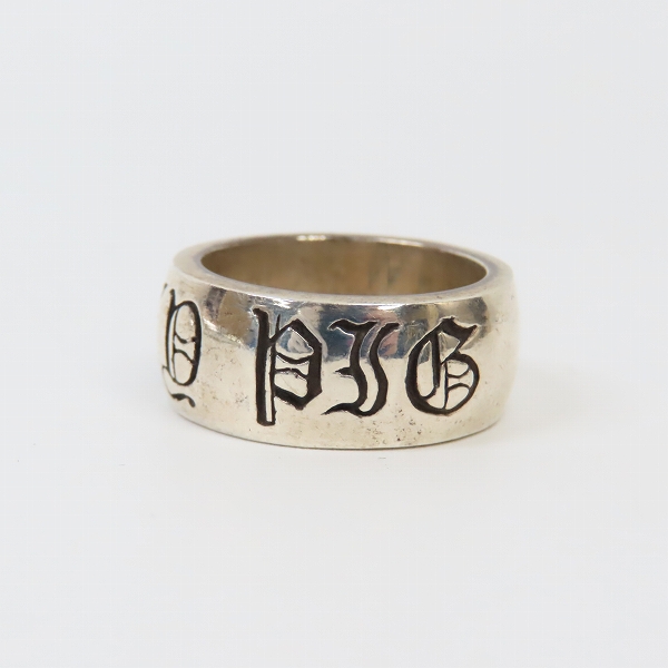 実際に弊社で買取させて頂いたCRAZY PIG/クレイジーピッグ OLD ENGLISH RING/オールドイングリッシュリングの画像 2枚目