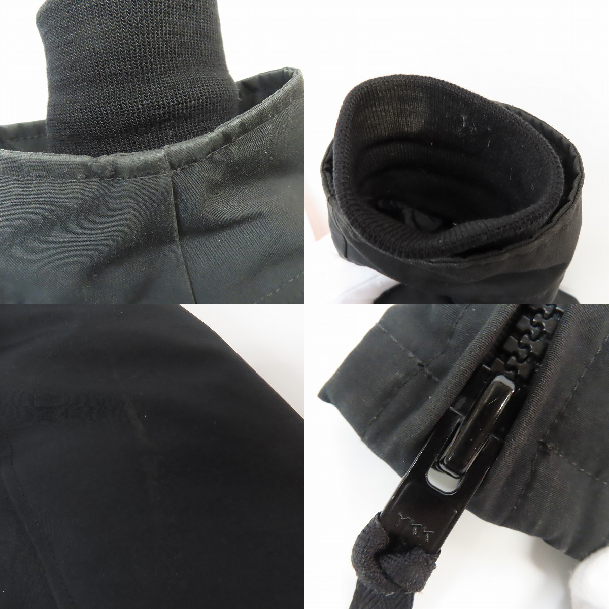 実際に弊社で買取させて頂いた【JPタグ】CANADA GOOSE/カナダグース B&Y ユナイテッドアローズ別注 LANGLEYラングレー ダウンコート 3346JM/Lの画像 9枚目