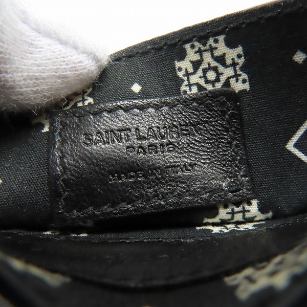 実際に弊社で買取させて頂いたSAINT LAURENT/サンローラン カードケースの画像 4枚目
