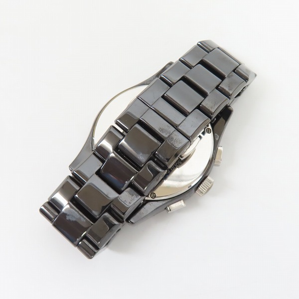実際に弊社で買取させて頂いたEMPORIO ARMANI/エンポリオ アルマーニ CERAMICA/セラミカ  腕時計 AR-1400【動作未確認】の画像 2枚目