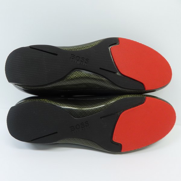 実際に弊社で買取させて頂いたHUGO BOSS/ヒューゴボス Racing シューズ/スニーカー 50307934/43の画像 2枚目