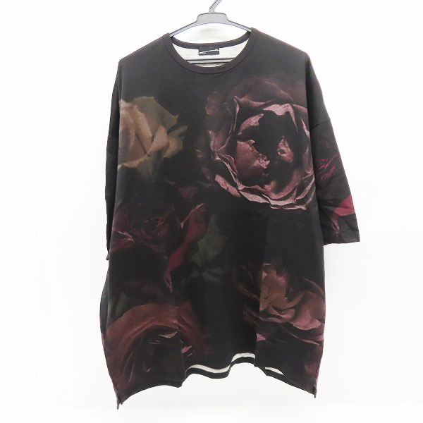 実際に弊社で買取させて頂いたLAD MUSICIAN/ラッドミュージシャン 21AW 30/2 T-CLOTH BIG ROSE BIG  ビッグTシャツ 2321-708