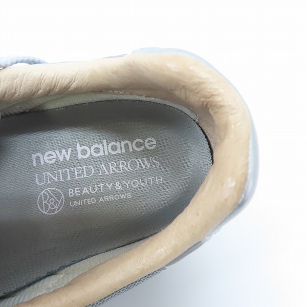 実際に弊社で買取させて頂いたNEW BALANCE/ニューバランス UNITED ARROWS別注 25周年記念 スニーカー MRL996UA/27の画像 4枚目