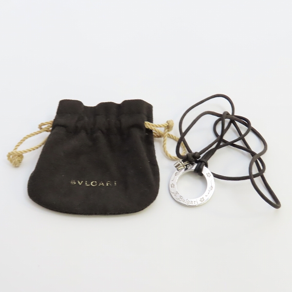 実際に弊社で買取させて頂いたBVLGARI/ブルガリ Save the Children/セーブザチルドレン  シルバーペンダントの画像 9枚目