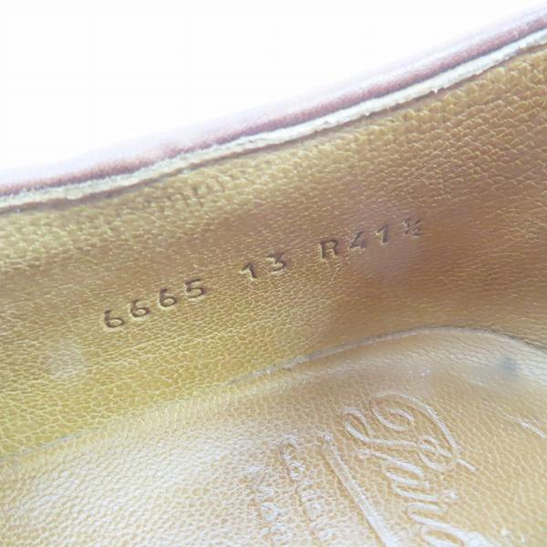 実際に弊社で買取させて頂いたPARABOOT/パラブーツ MICHAEL MARCHE Ⅱ/ミカエル レザーシューズ /41.5の画像 5枚目