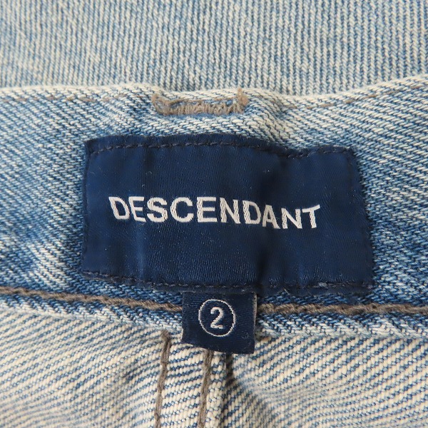 実際に弊社で買取させて頂いたDESCENDANT/ディセンダント デニム パンツ/ジーンズ/2の画像 3枚目