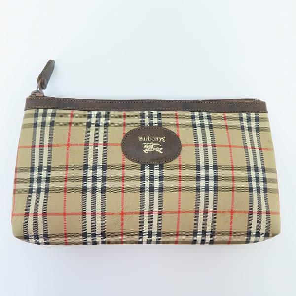 実際に弊社で買取させて頂いたBurberry's/バーバリーズ ノバチェック ポーチ