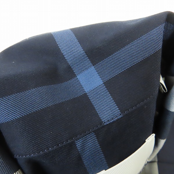 実際に弊社で買取させて頂いた【JPタグ】BURBERRY/バーバリー 22SS Embroidered poplin shirt チェック 8060699/Sの画像 5枚目