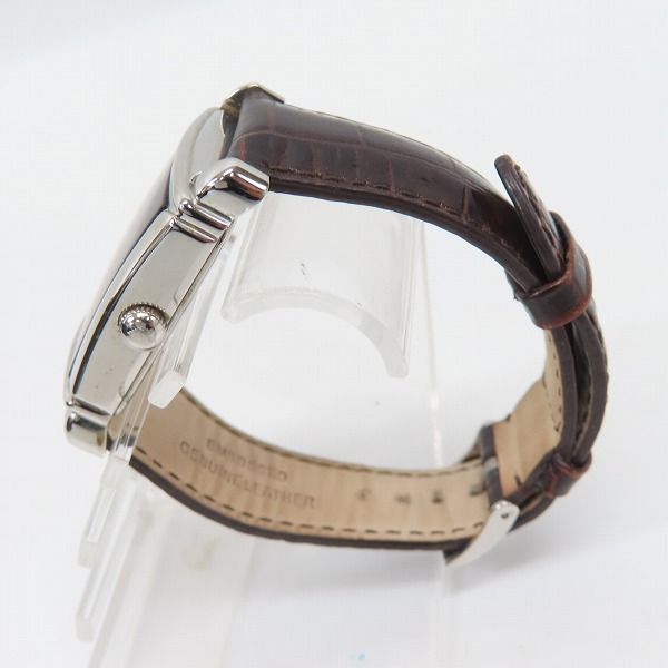 実際に弊社で買取させて頂いたEMPORIO ARMANI/エンポリオアルマーニ クォーツ レザーベルト 腕時計 AR-0403【動作未確認】の画像 1枚目