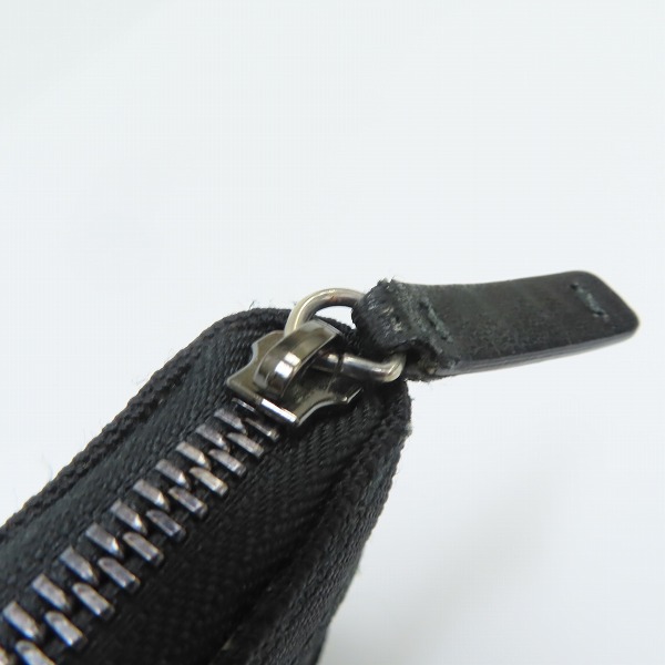 実際に弊社で買取させて頂いたJIMMY CHOO/ジミーチュウ ロゴ キャンバス ラウンドファスナー ウォレット の画像 7枚目