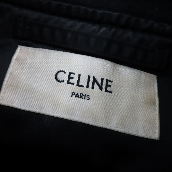実際に弊社で買取させて頂いた【JPタグ】CELINE/セリーヌ 20AW MA-1 ボンバージャケット 2W011396E/Sの画像 2枚目