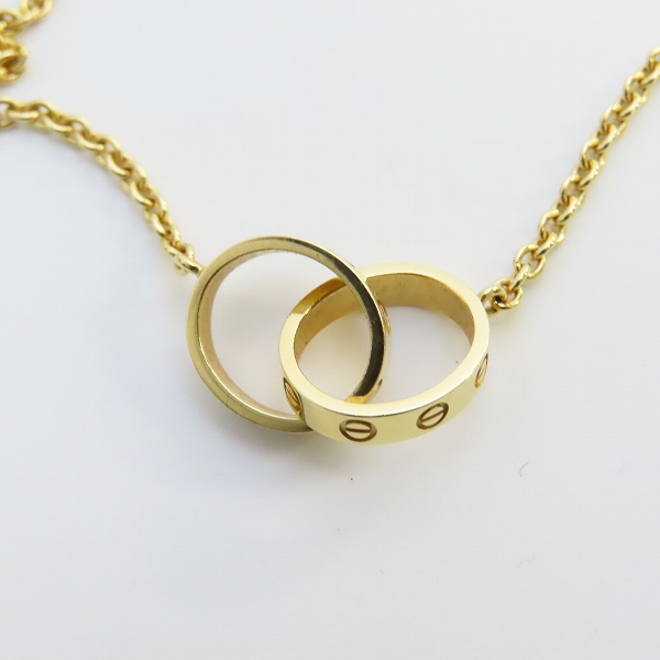 実際に弊社で買取させて頂いたCartier/カルティエ Au750 ラブ ネックレス/ペンダントの画像 1枚目