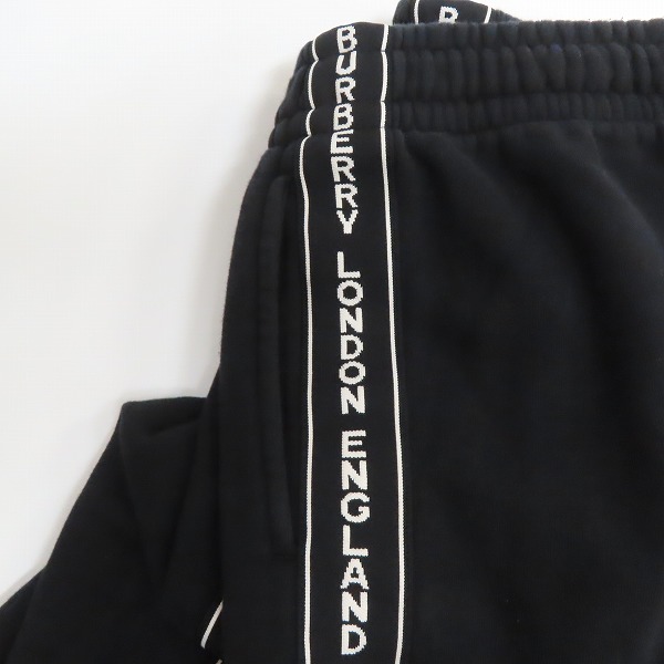 実際に弊社で買取させて頂いたBURBERRY/バーバリー サイドラインロゴスウェット 8026230 /Mの画像 5枚目