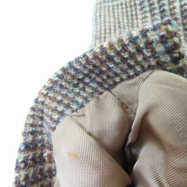 実際に弊社で買取させて頂いたBROOKS BROTHERS/ブルックスブラザーズ チェック 2B テーラードジャケット/42の画像 7枚目