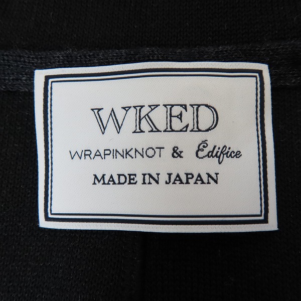 実際に弊社で買取させて頂いたWRAPINKNOT×EDIFICE/ラッピンノット×エディフィス WKED ウィークエンド スプリングコート/46の画像 2枚目