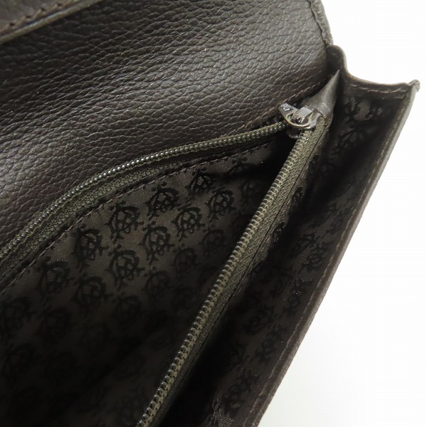 実際に弊社で買取させて頂いたdunhill/ダンヒル WINDSOR/ウィンザー 二つ折り 長財布 の画像 4枚目