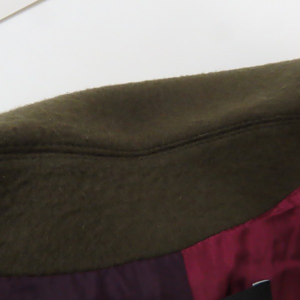 実際に弊社で買取させて頂いたPaul Smith/ポールスミス ウールPコート/42の画像 5枚目