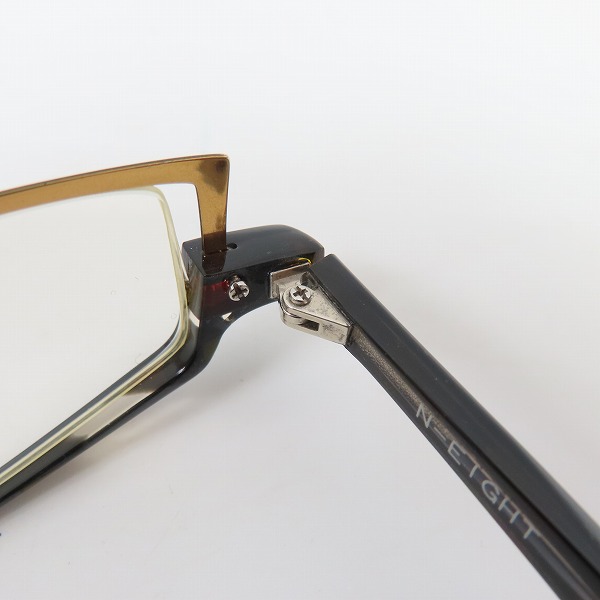 実際に弊社で買取させて頂いたless than human pretty/レスザンヒューマン×HIP PARADE N-EIGHT 度入り眼鏡 メガネフレーム/アイウェアの画像 6枚目