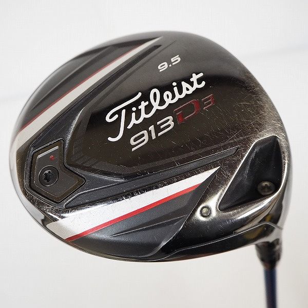 実際に弊社で買取させて頂いたTitleist/タイトリスト 913 D3 ドライバー 1w/9.5° Tour AD GT-6 FLEX：S