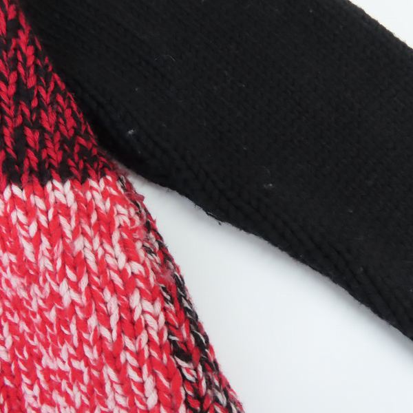 実際に弊社で買取させて頂いたMAISON KITSUNE/メゾンキツネ 22AW MOULINE CHECK PULLOVER/チェック プルオーバー ニットセーター JM00554KT1036/Lの画像 6枚目