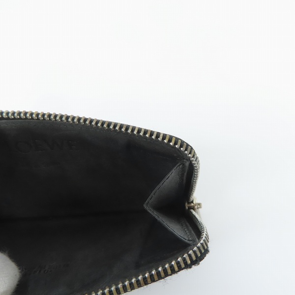 実際に弊社で買取させて頂いたLOEWE/ロエベ コインケース/カードケース L字ファスナー フラグメントケース 101821の画像 3枚目