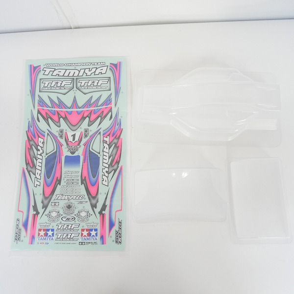 実際に弊社で買取させて頂いた【未組立】TAMIYA/タミヤ 1/10 電動RC 4WDレーシングバギー DF-03 MS 限定生産の画像 2枚目