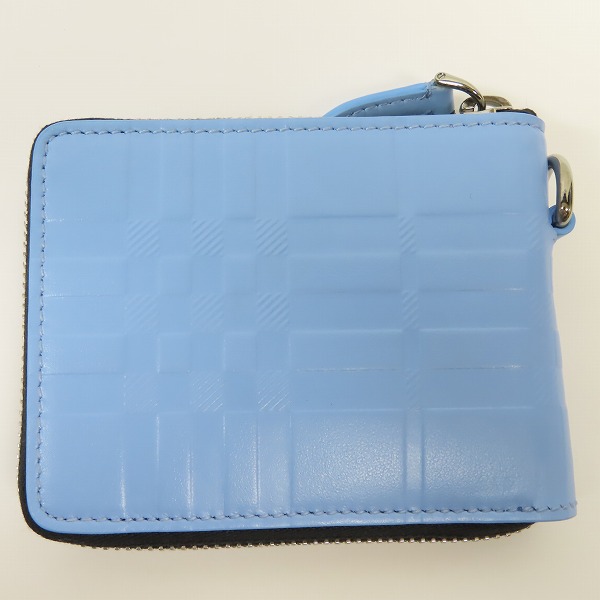 実際に弊社で買取させて頂いたBURBERRY/バーバリー ラウンドファスナー 二つ折り財布 コンパクトウォレット ネックストラップ/8049321の画像 1枚目