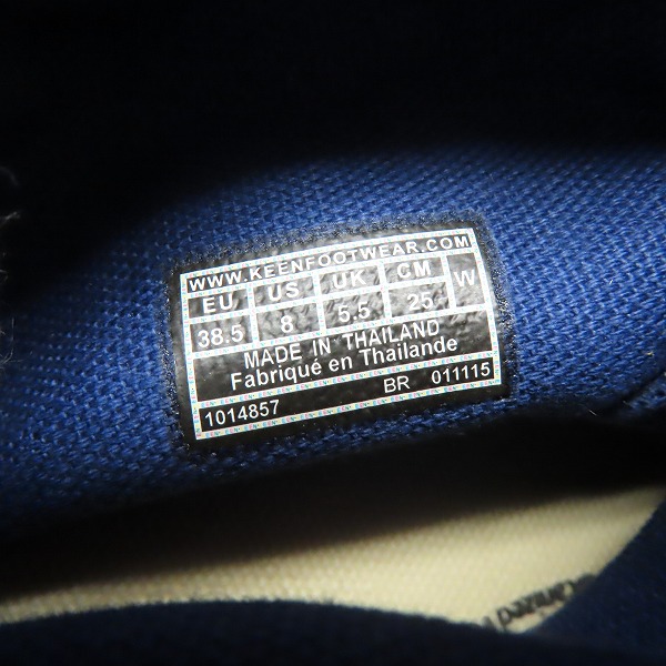 実際に弊社で買取させて頂いたKEEN/キーン MADERAS MID マデラスミッド 1014857 25.0の画像 5枚目