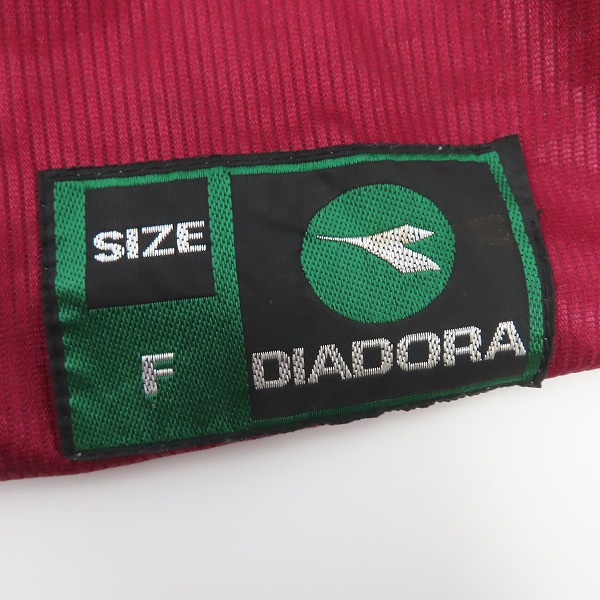 実際に弊社で買取させて頂いたDIADORA/ディアドラ ASローマ 99/00 ホーム ユニフォーム #8 中田英寿/Fの画像 3枚目