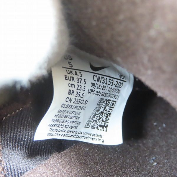 実際に弊社で買取させて頂いたNIKE×atomos/ナイキ×アトモス LEBRON 18 LOW レブロン18 CW3153-200/23.5の画像 5枚目