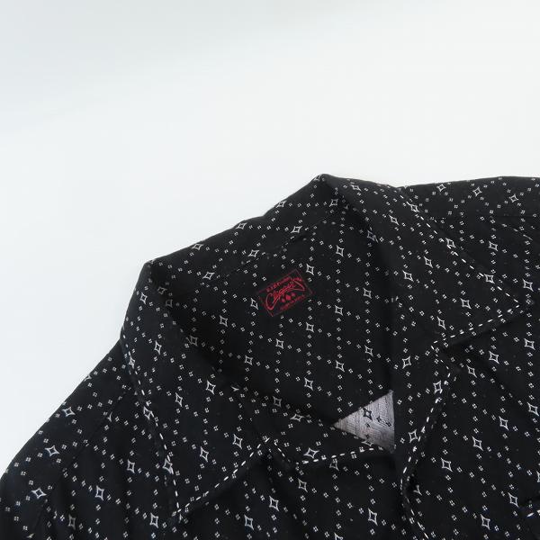 実際に弊社で買取させて頂いたR.J.B/アールジェイビー フラットヘッド 総柄 長袖シャツ 38の画像 6枚目