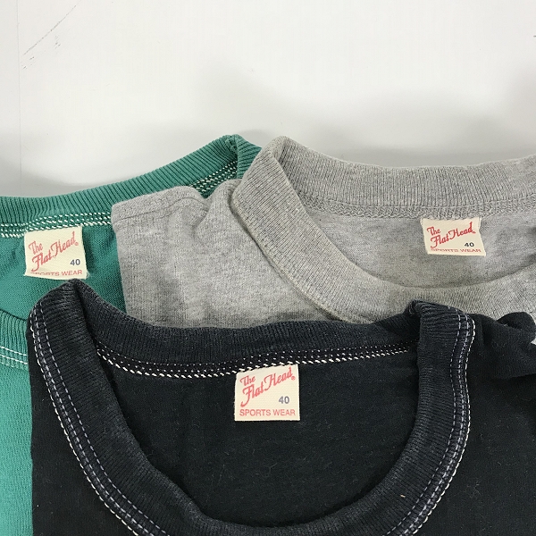 実際に弊社で買取させて頂いた【おまとめ品】FLAT HEAD/フラットヘッド 半袖/長袖Tシャツの画像 1枚目