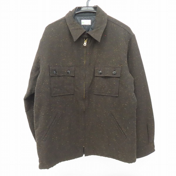 実際に弊社で買取させて頂いたSUGAR CANE/シュガーケーン HOMESPUN ホームスパン ウールジャケット SC13179/42