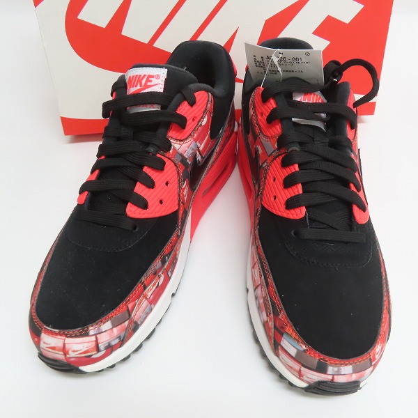 実際に弊社で買取させて頂いた【未使用】NIKE×atmos/ナイキ×アトモス AIR MAX 90 PRNT "WE LOVE NIKE"/エアマックス90 プリント AQ0926-001/26
