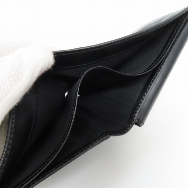 実際に弊社で買取させて頂いたPaul Smith/ポールスミス マーケトリーストライプラビット 二つ折り財布 ショートウォレット P164の画像 5枚目