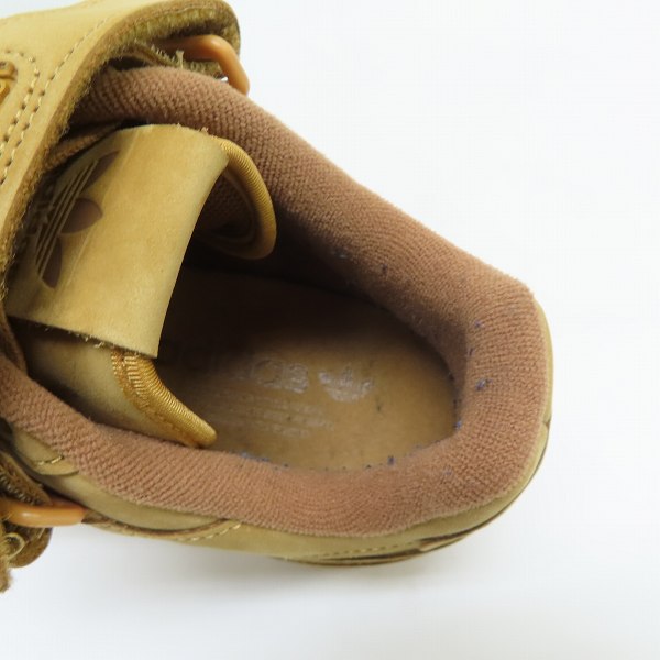 実際に弊社で買取させて頂いたadidas/アディダス FORUM LOW atmos WHEAT フォーラムロー アトモス GX3953/27.0の画像 4枚目