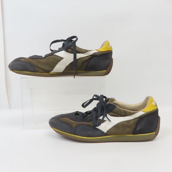 実際に弊社で買取させて頂いたDIADORA/ディアドラ HERITAGE EQUIPE スニーカー 1010726/28の画像 3枚目