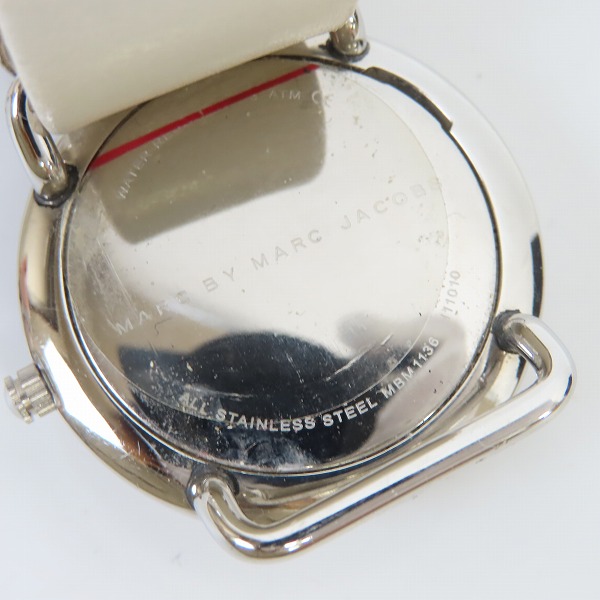 実際に弊社で買取させて頂いたMARC BY MARC JACOBS/マークバイマークジェイコブス ウォッチ/腕時計 MBM1136/MBM3055/2点セット【動作未確認】の画像 5枚目