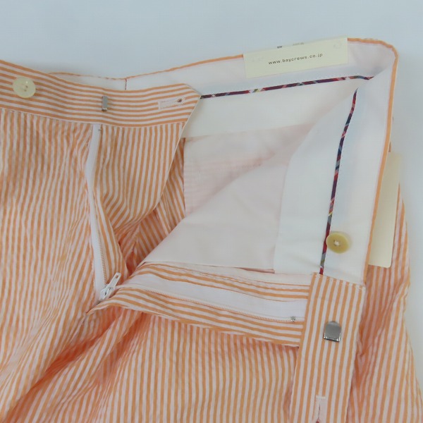 実際に弊社で買取させて頂いたEDIFICE/エディフィス ストライプ ショートパンツ LEDOME /48の画像 5枚目