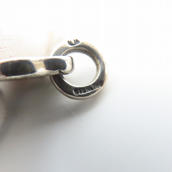 実際に弊社で買取させて頂いたBILL WALL LEATHER/ビルウォールレザー ロゴドッグタグ/チャーム/ペンダントトップの画像 5枚目