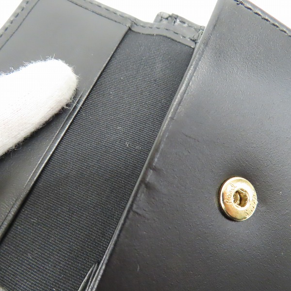 実際に弊社で買取させて頂いたPaul Smith/ポールスミス マーケトリーストライプラビット 二つ折り財布 ショートウォレット P164の画像 7枚目