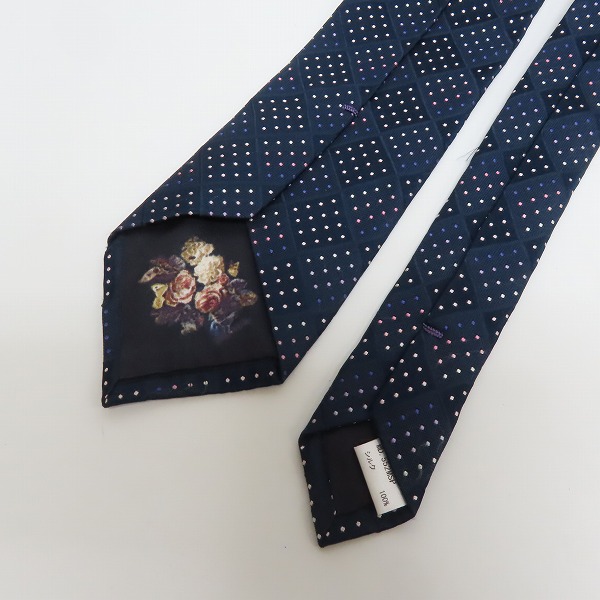 実際に弊社で買取させて頂いたPaul Smith/ポールスミス ドット柄  シルクネクタイ 552MSPの画像 2枚目