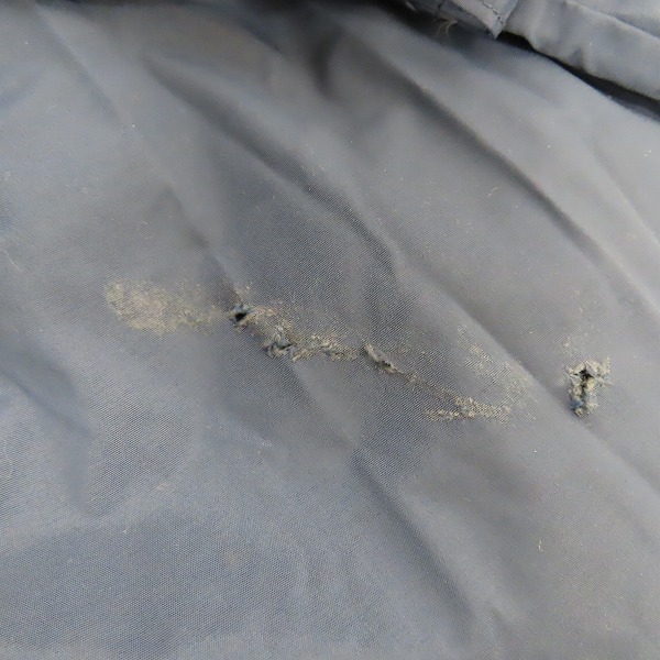 実際に弊社で買取させて頂いたYvesSaintLaurent/イヴサンローラン リブゴーシュ ナイロンコートの画像 7枚目